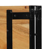 Sängynpääty Pantilie 180cm (akasiapuu ja rauta)