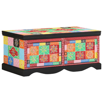 Sohvapöytä Monivärinen 90x50x40 cm Massiivipuu Mango