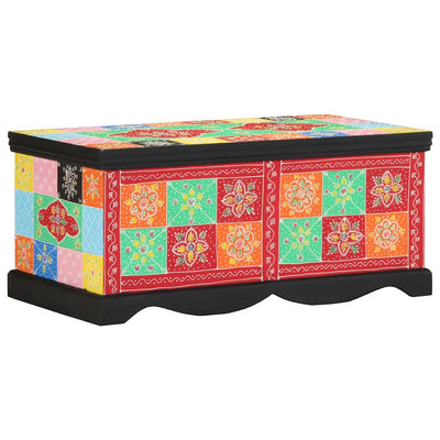 Sohvapöytä Monivärinen 90x50x40 cm Massiivipuu Mango