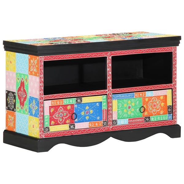TV-kaappi Monivärinen 80 x 35 x 50 cm Täysi Mangopuu