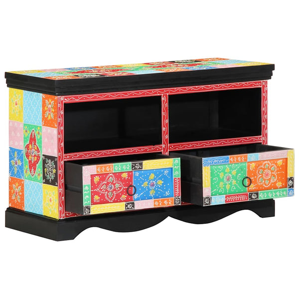 TV-kaappi Monivärinen 80 x 35 x 50 cm Täysi Mangopuu