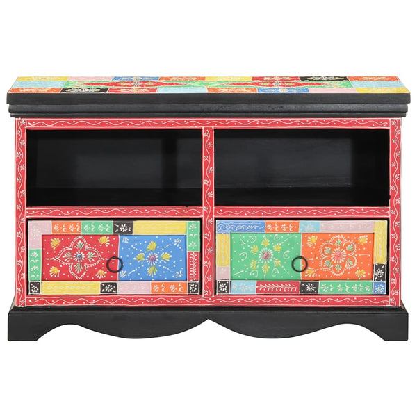 TV-kaappi Monivärinen 80 x 35 x 50 cm Täysi Mangopuu
