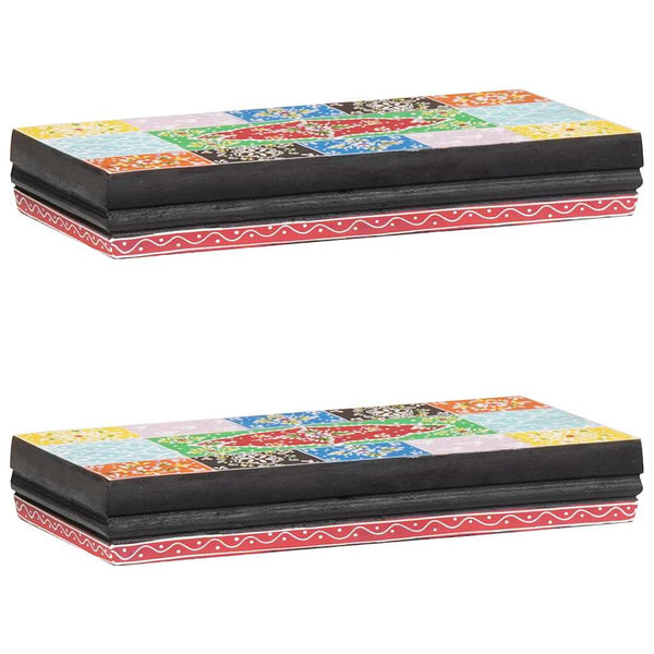 Seinähyllyt Seinäkiinnitettävä Monivärinen 40 x 20 x 6 cm