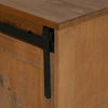 TV Kaappi HALDEN 2 liukuovea 150x40x60 cm massiivipuuta