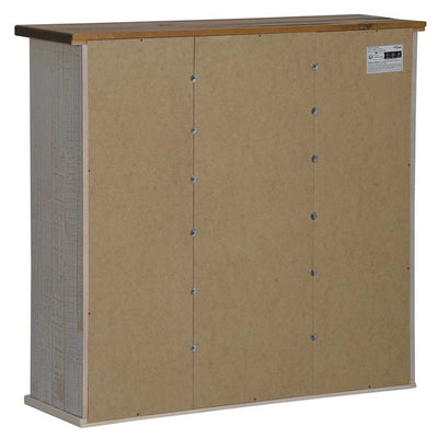 ripustuskaappi HALDEN 2 liukuovea valkoinen 75x22,5x70 cm mänty