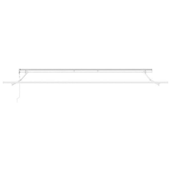 Automaattimarkiisi antrasiitti/valkoinen 450x300 cm