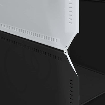 Tallennuskuution järjestäjä Yweta 16kuutiolla ja ripustustangoilla (pp)