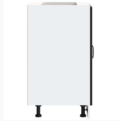 Musta altaan pohjakaappi kalmar Tacue 60x46x81,5cm