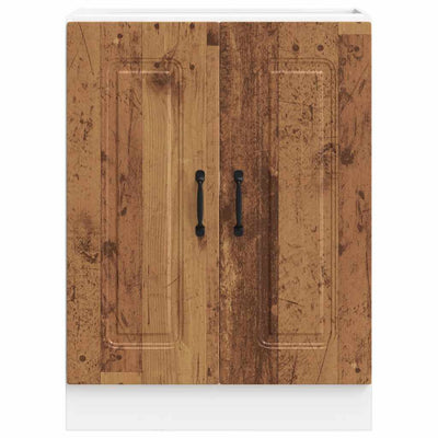 Altaan pohjakaappi Kalmar vanha puu 60x46x81,5 cm tekninen puu