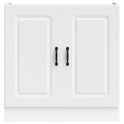 Valkoinen altaan pohjakaappi kalmar Tacue 80x46x81,5cm (puinen)