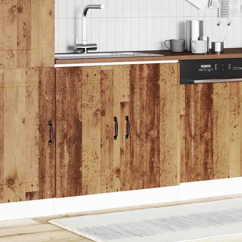 Altaan pohjakaappi kalmar Tacue 80x46x81,5cm (vanha puu, puinen)