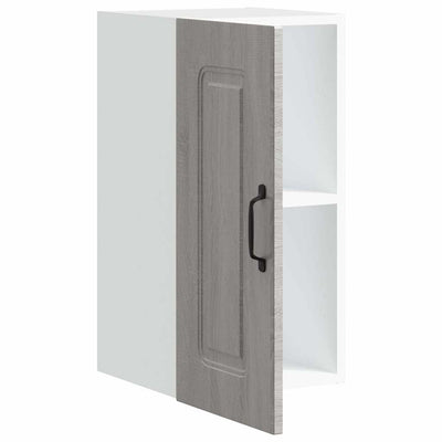 Harmaa keittiön seinäkaappi kalmar Tacue (suunniteltu puu)