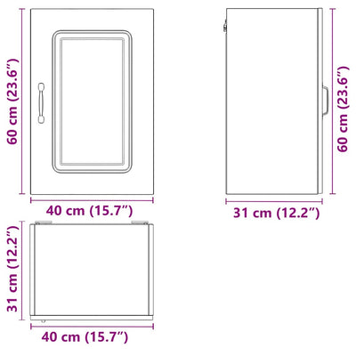 Vanha puu keittiön seinäkaappi kalmar suunniteltu Tacue (puu)