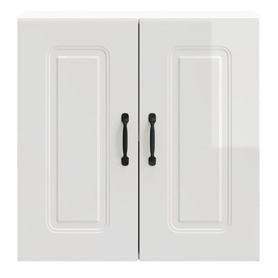 Valkoinen keittiön seinäkaappi kalmar Tacue (korkeakiiltoinen)