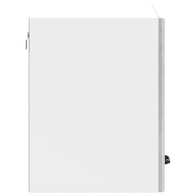 Harmaa keittiön seinäkaappi kalmar Tacue (suunniteltu puu)