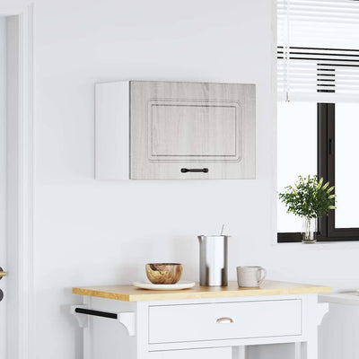 Harmaa keittiön seinäkaappi kalmar Tacue (suunniteltu puu)