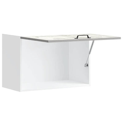 Harmaa keittiön seinäkaappi kalmar Tacue (suunniteltu puu)