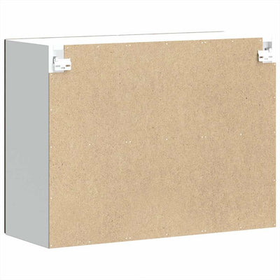 Ruskea keittiön seinäkaappi Tacue (lasiovella kalmar tammi)