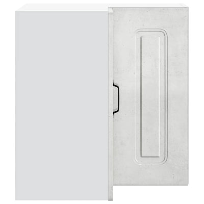 Harmaa keittiön seinäkulmakaappi kalmar Tacue (suunniteltu puu)