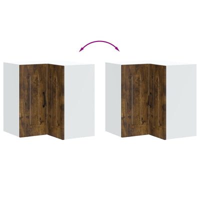 Savustettu tammi keittiön seinäkulmakaappi kalmar Tacue