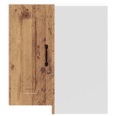 Vanha puu keittiön seinäkulmakaappi kalmar suunniteltu Tacue (puu)