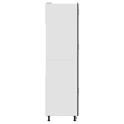 Musta keittiökaappi kalmar Tacue (puinen)