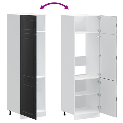 Musta keittiökaappi kalmar Tacue (puinen)