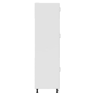 Valkoinen keittiökaappi kalmar Tacue (korkeakiiltoinen, puinen)