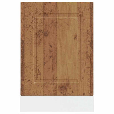 Vanha puu astianpesukonepaneeli kalmar Tacue 45x1,5x67cm