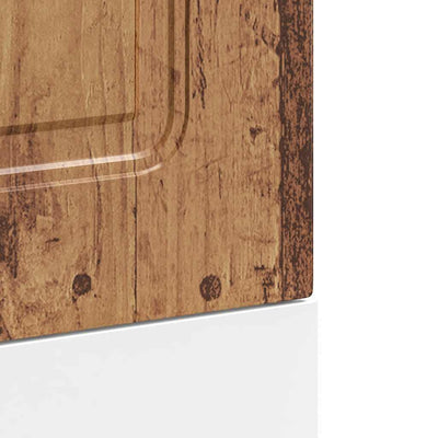 Vanha puu astianpesukonepaneeli kalmar Tacue 45x1,5x67cm