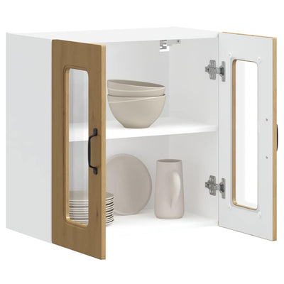 Lasiovella keittiön seinäkaappi Tacue (kalmar käsityöläinen tammi)