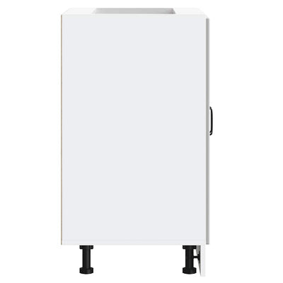 Valkoinen altaan pohjakaappi lucca Armie (suunniteltu puu)