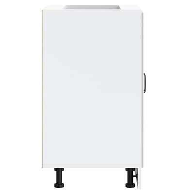 Valkoinen altaan pohjakaappi lucca Armie (korkeakiiltoinen)