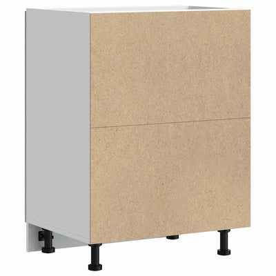 Betoniharmaa altaan pohjakaappi lucca Armie (puinen)