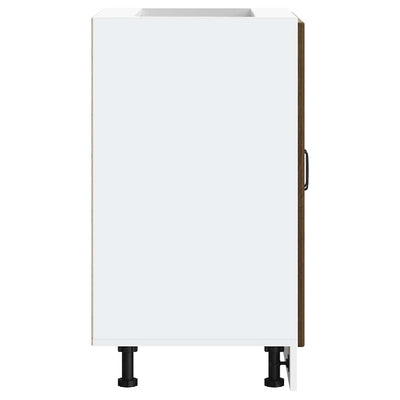 Ruskea altaan pohjakaappi lucca Armie (suunniteltu puu)