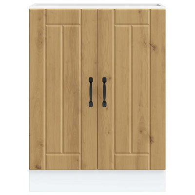 Käsityöläinen tammi altaan pohjakaappi lucca suunniteltu puu Armie