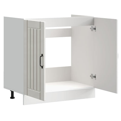 Valkoinen altaan pohjakaappi lucca Armie (korkeakiiltoinen)