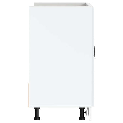 Valkoinen altaan pohjakaappi lucca Armie (korkeakiiltoinen)