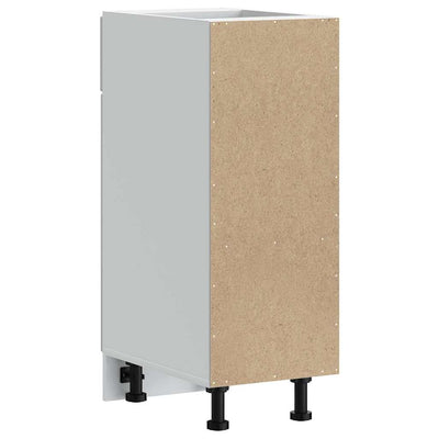 Valkoinen keittiön pohjakaappi lucca Armie (korkeakiiltoinen)