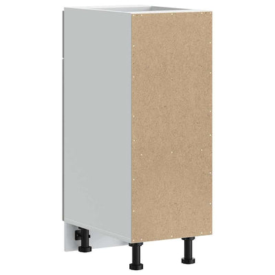 Betoniharmaa keittiön pohjakaappi lucca Armie (suunniteltu puu)