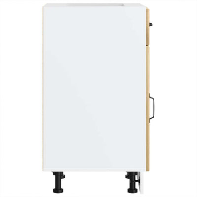 Käsityöläinen tammi keittiön pohjakaappi lucca suunniteltu puu Armie