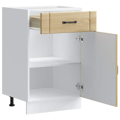 Sonoma tammi keittiön pohjakaappi lucca Armie (suunniteltu puu)