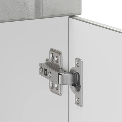 Betoniharmaa keittiön pohjakaappi lucca Armie (suunniteltu puu)