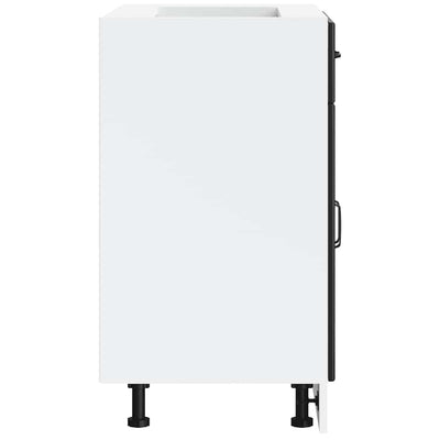 Musta keittiön pohjakaappi lucca Armie (suunniteltu puu)