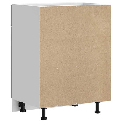 Betoniharmaa keittiön pohjakaappi lucca Armie (suunniteltu puu)