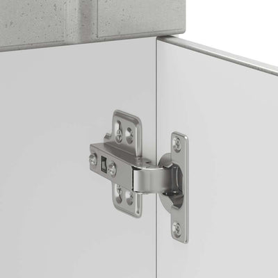 Betoniharmaa keittiön pohjakaappi lucca Armie (suunniteltu puu)