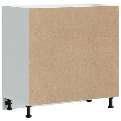 Betoniharmaa keittiön pohjakaappi lucca Armie (suunniteltu puu)