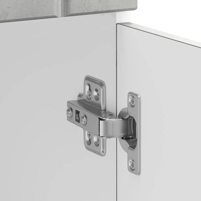 Betoniharmaa keittiön pohjakaappi lucca Armie (suunniteltu puu)