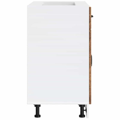 Vanha puu keittiön pohjakaappi lucca suunniteltu puu Armie