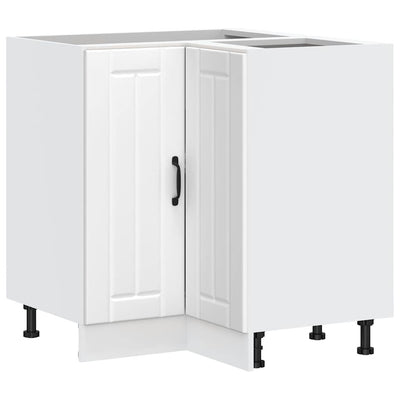 Valkoinen keittiön kulmakaappi lucca Armie (puinen)